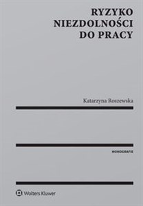 Ryzyko niezdolności do pracy pl online bookstore