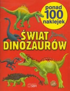 Świat dinozaurów ponad 100 naklejek  