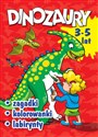 Dinozaury Zagadki, kolorowanki, labirynty - Polish Bookstore USA