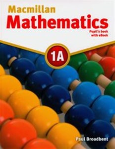 Macmillan Mathematics 1A Książka ucznia + eBook  - Polish Bookstore USA