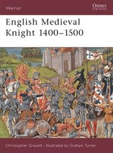 English Medieval Knight 1400-1500  books in polish