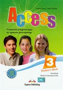 Access 3 Student's Book + CD Podręcznik przygotowujący do egzaminu gimnazjalnego polish books in canada