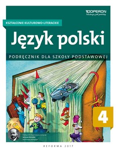 Język polski 4 Kształcenie kulturowo-literackie Podręcznik Szkoła podstawowa chicago polish bookstore