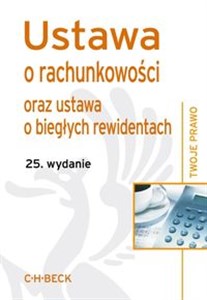 Ustawa o rachunkowości oraz ustawa o biegłych rewidentach  Polish bookstore