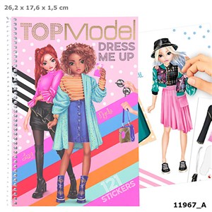 Zestaw Dress me Up Big Top Model z naklejkami 11967A 