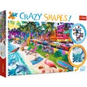 Puzzle 600 Crazy Shapes Plaża w Miami 11132  - 