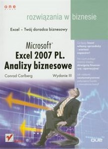 Microsoft Excel 2007 PL Analizy biznesowe Rozwiązania w biznesie 