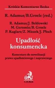 Upadłość konsumencka Komentarz do nowelizacji prawa upadłościowego i naprawczego  