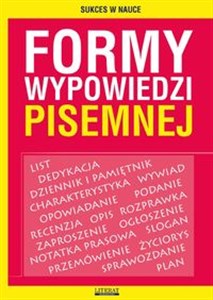 Formy wypowiedzi pisemnej  