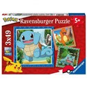 Puzzle dla dzieci 3x49 Pokemony  - 