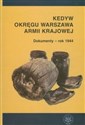 Kedyw okręgu Warszawa Armii Krajowej Dokumenty - rok 1944  