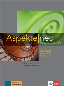 Aspekte Neu Mittelstufe Deutsch Arbeitsbuch mit Audio-CD B1 plus bookstore
