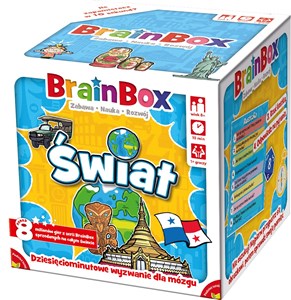 Gra BrainBox Świat druga edycja  chicago polish bookstore