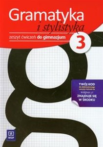 Gramatyka i stylistyka 3 zeszyt ćwiczeń Gimnazjum to buy in USA