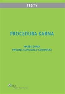 Procedura karna Testy books in polish