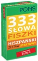 333 Słowa Fiszki Hiszpański Zestaw startowy chicago polish bookstore