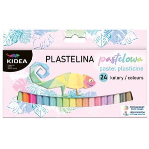 Plastelina pastelowa 24 kolory Polish Books Canada