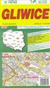 Gliwice 1:20 000 plan miasta PIĘTKA books in polish