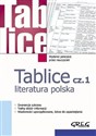 Tablice Literatura polska 1 - Opracowanie Zbiorowe pl online bookstore