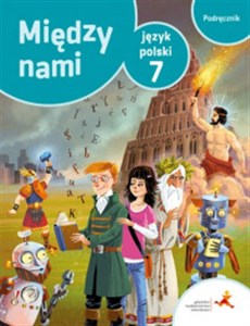 Między nami Język polski 7 Podręcznik Szkoła podstawowa books in polish