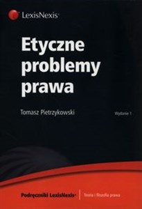 Etyczne problemy prawa Polish Books Canada