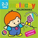 Maluchy. Kolorowanka z naklejkami. Akademia malucha 2-3 lata  