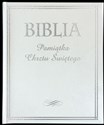 Biblia Pamiątka Chrztu Świętego in polish