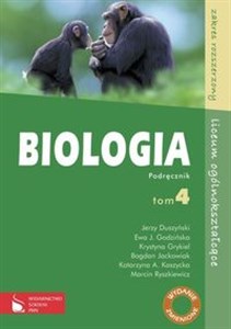 Biologia Podręcznik Tom 4 Zakres rozszerzony Liceum ogólnokształcące  