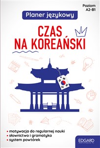 Planer językowy Czas na koreański A1-B1 bookstore