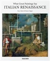 What Great Paintings Say Italian Renaissance buy polish books in Usa