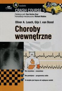 Crash Course Choroby wewnętrzne online polish bookstore