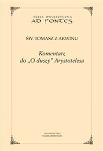 Komentarz do O duszy Arystotelesa Polish Books Canada