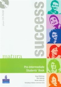 Matura Success Pre-Intermediate Students Book +CD Szkoła ponadgimnazjalna pl online bookstore