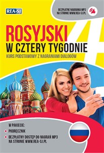 Rosyjski w cztery tygodnie Kurs podstawowy z nagraniami dialogów - Polish Bookstore USA