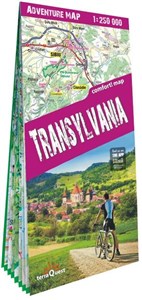 Transylwania (Transylvania) laminowana mapa samochodowo-turystyczna 1:250 000  