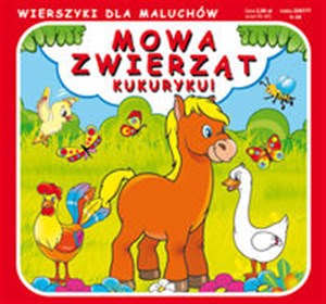 Mowa zwierząt Kukuryku Wierszyki dla maluchów buy polish books in Usa