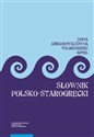 Słownik polsko-starogrecki online polish bookstore