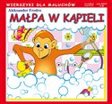 Małpa w kąpieli Wierszyki dla maluchów bookstore