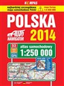 Polska 2014 Atlas samochodowy 1:250 000 polish books in canada