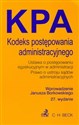 Kodeks postępowania administracyjnego Ustawa o postępowaniu egzekucyjnym w administracji. Prawo o ustroju sądów administracyjnych. Canada Bookstore