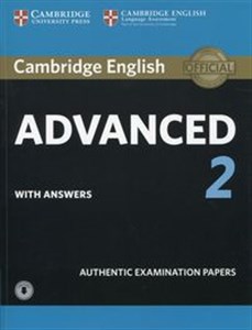 Cambridge English Advanced 2 Student's Book with answers and Audio Polish bookstore