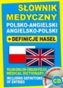Słownik medyczny polsko-angielski angielsko-polski + definicje haseł + CD (słownik elektroniczny) - Aleksandra Lemańska, Dawid Gut