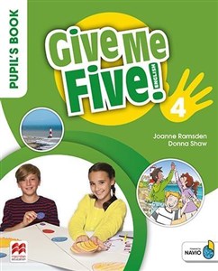 Give Me Five! 4 Pupil's Book Pack MACMILLAN - Polish Bookstore USA