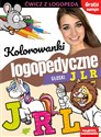 Kolorowanki logopedyczne Głoski J L R z naklejkami - Magdalena Małecka, Agnieszka Wiatrowska polish usa
