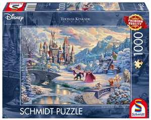 Puzzle 1000 PQ Piękna i Bestia imowe oczarowanie Disney T. Kinkade 109413 to buy in Canada