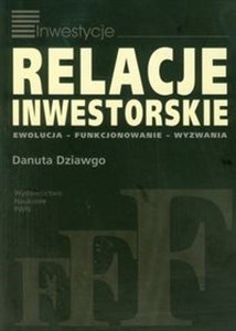 Relacje inwestorskie Ewolucja-funkcjonowanie-wyzwania to buy in USA