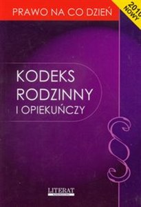 Kodeks rodzinny i opiekuńczy  books in polish