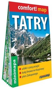 Tatry laminowana mapa turystyczna mini 1:80 000 polish books in canada