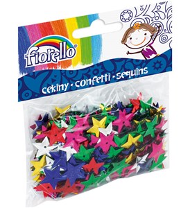 Confetti cekiny gwiazdki Fiorello GR-C14-15 buy polish books in Usa