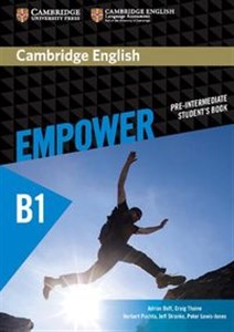 Cambridge English Empower Pre-intermediate Student's Book buy polish books in Usa